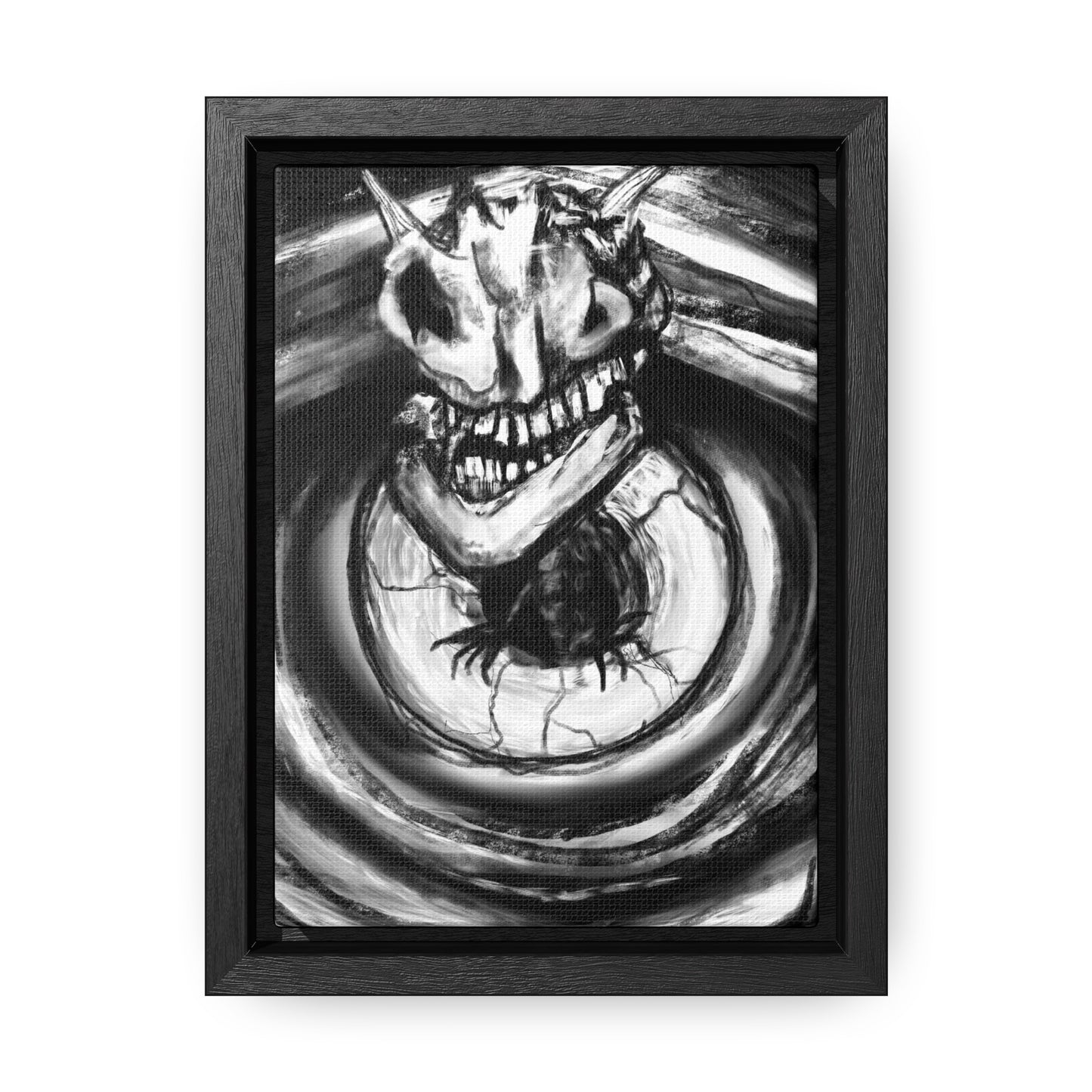 Devin In Your Eye Framed Gallery Canvas Wrap