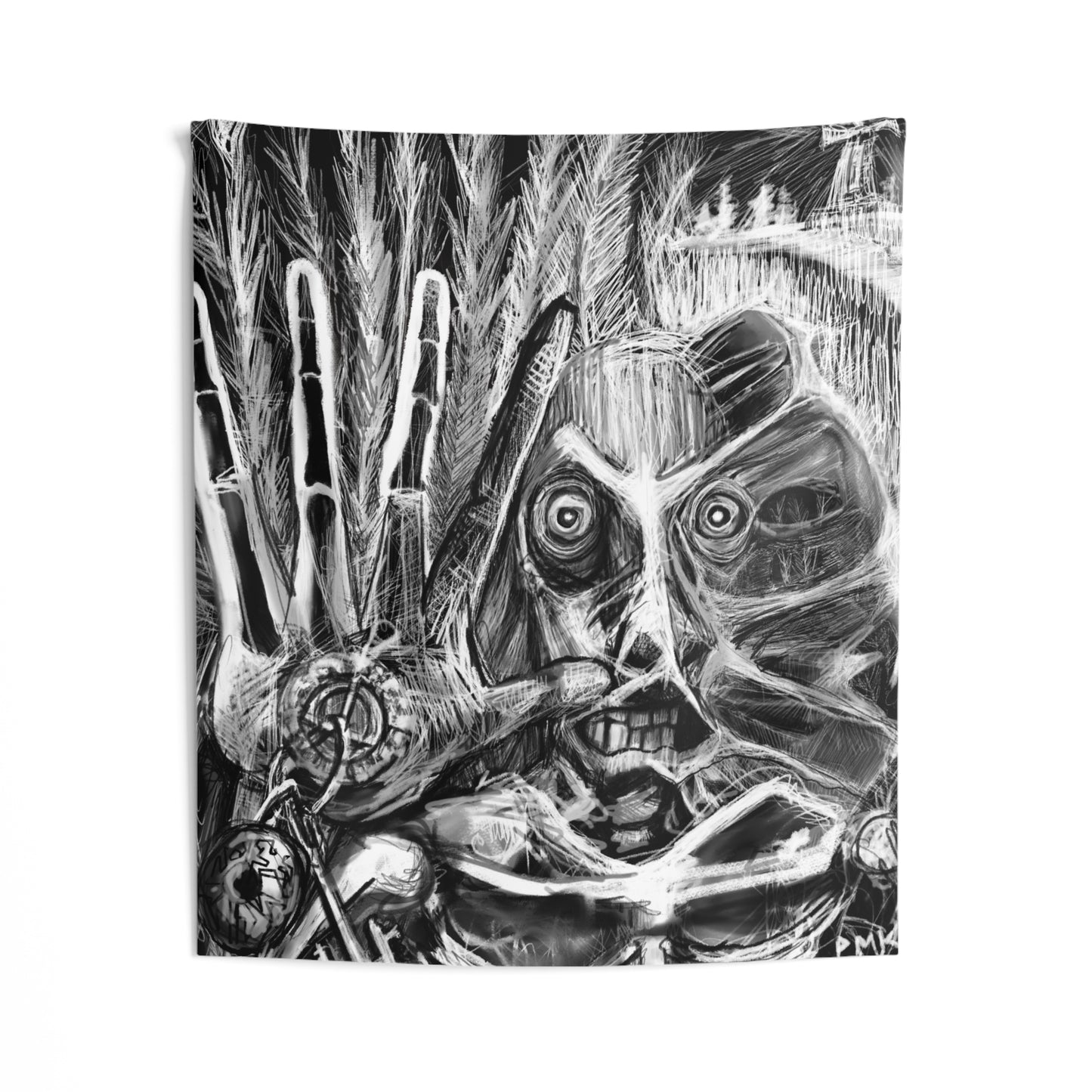 Dead Harvest Indoor Wall Tapestry