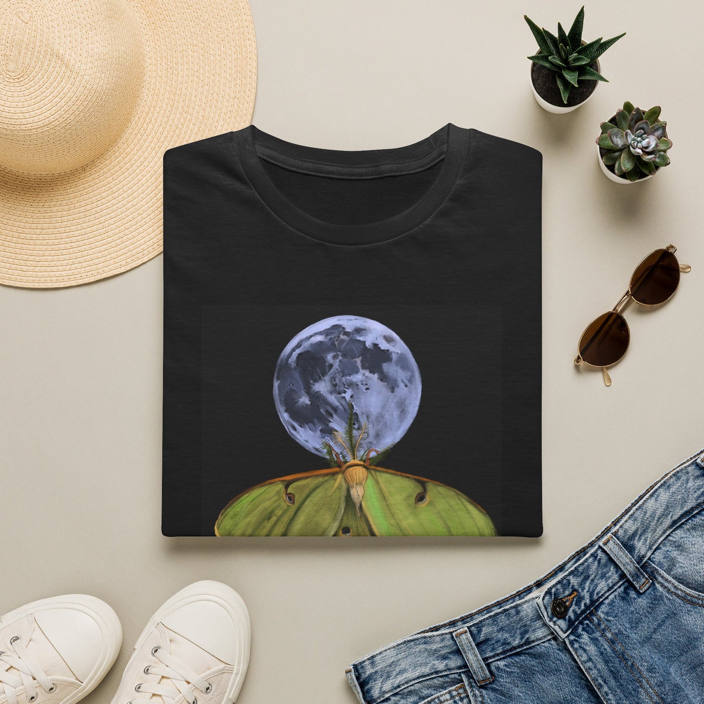 Luna Moth Unisex Softstyle T-Shirt
