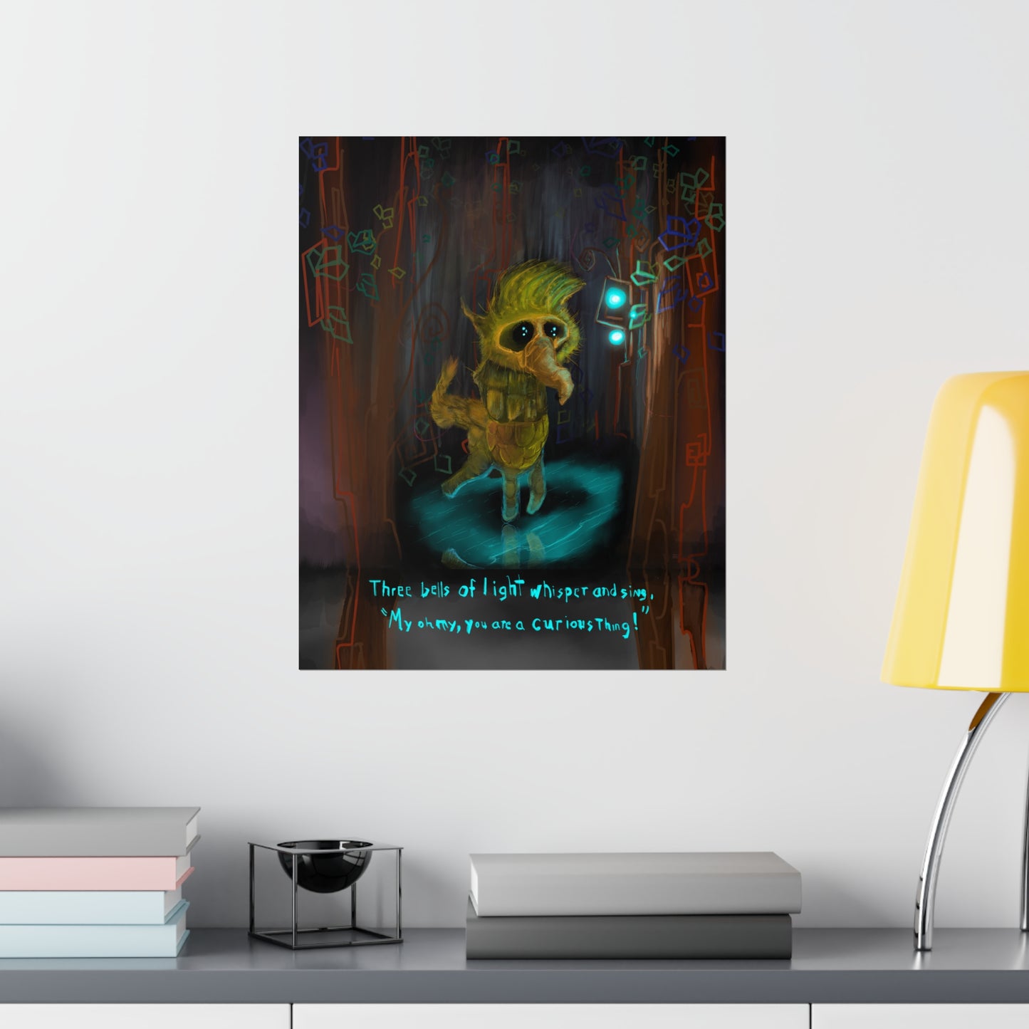 Storybook Page Premium Matte Vertical Poster