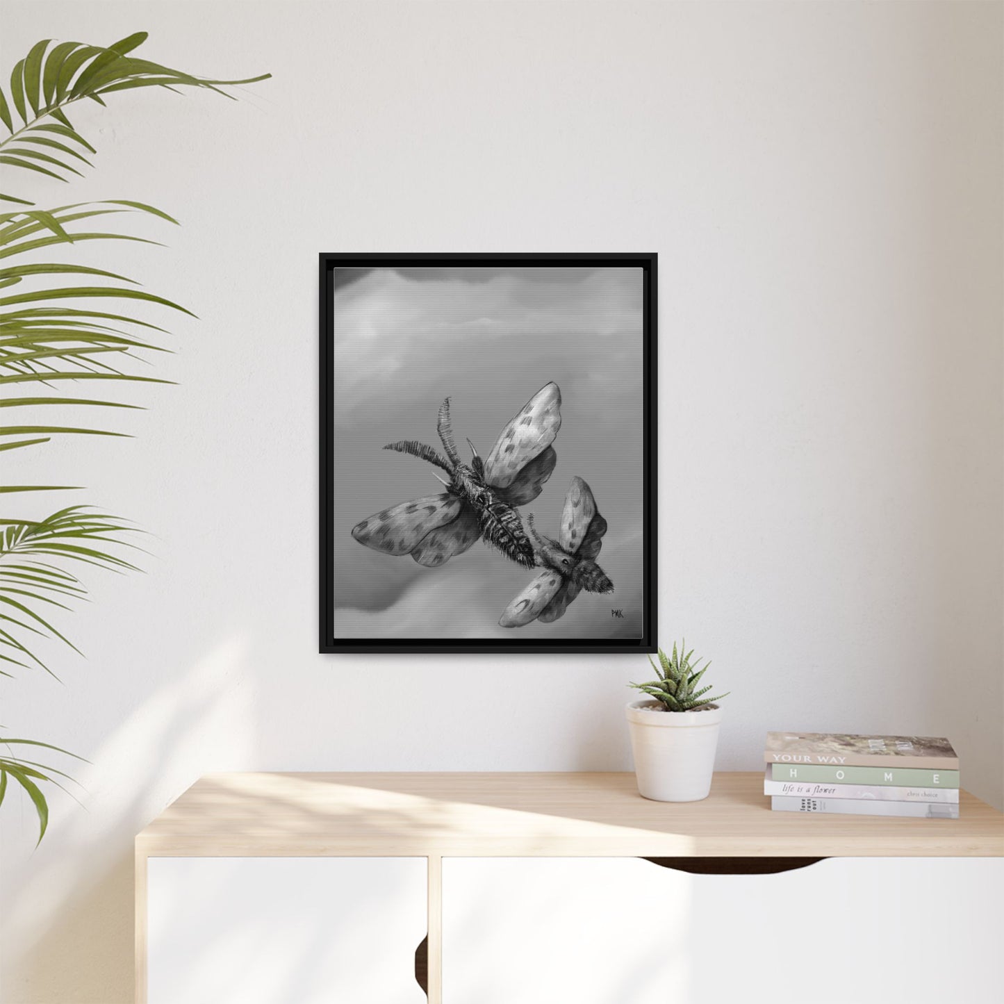 Skyward Matte Canvas, Framed (Multi-color)