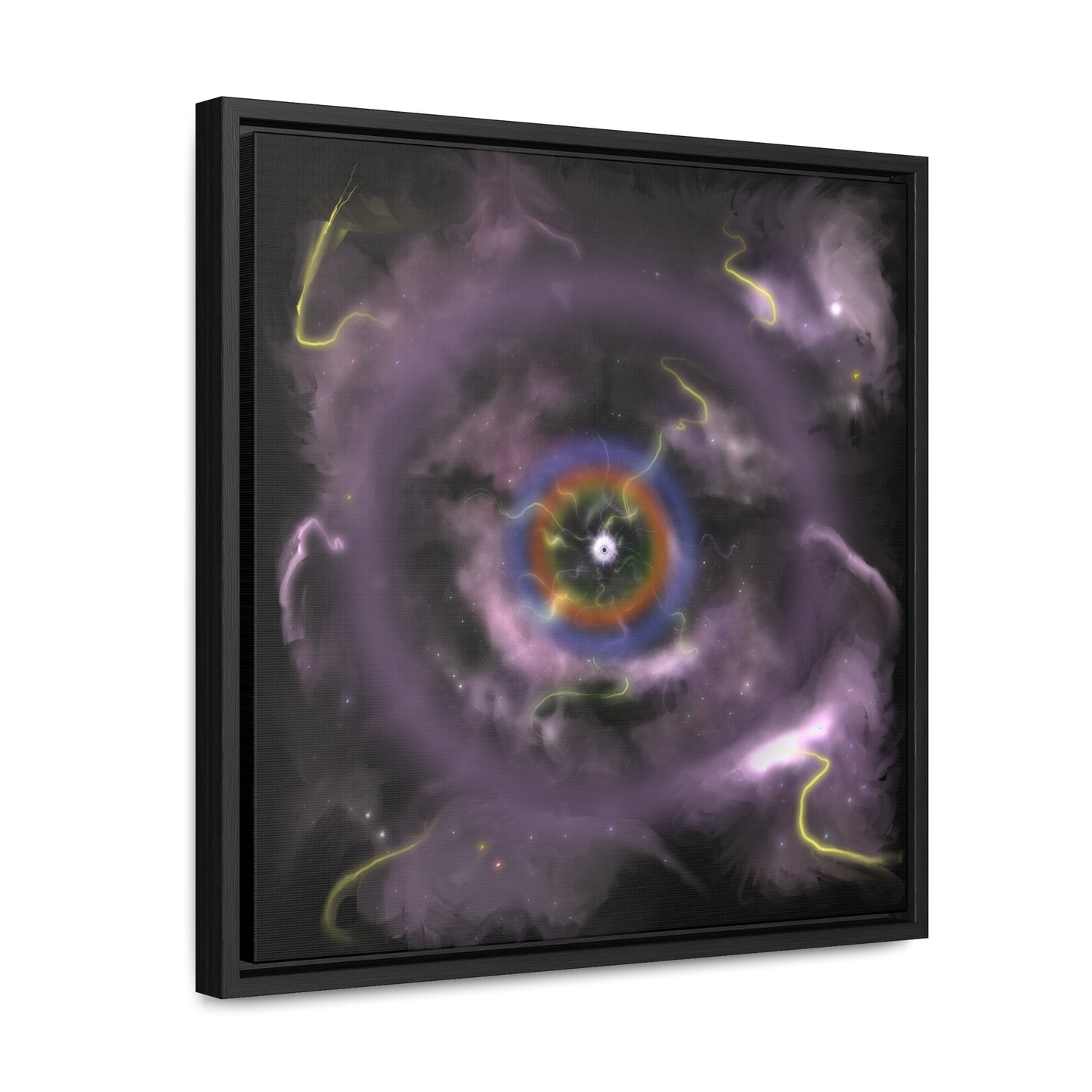 Eye of the Nebula Gallery Canvas Wrap With Square Frame