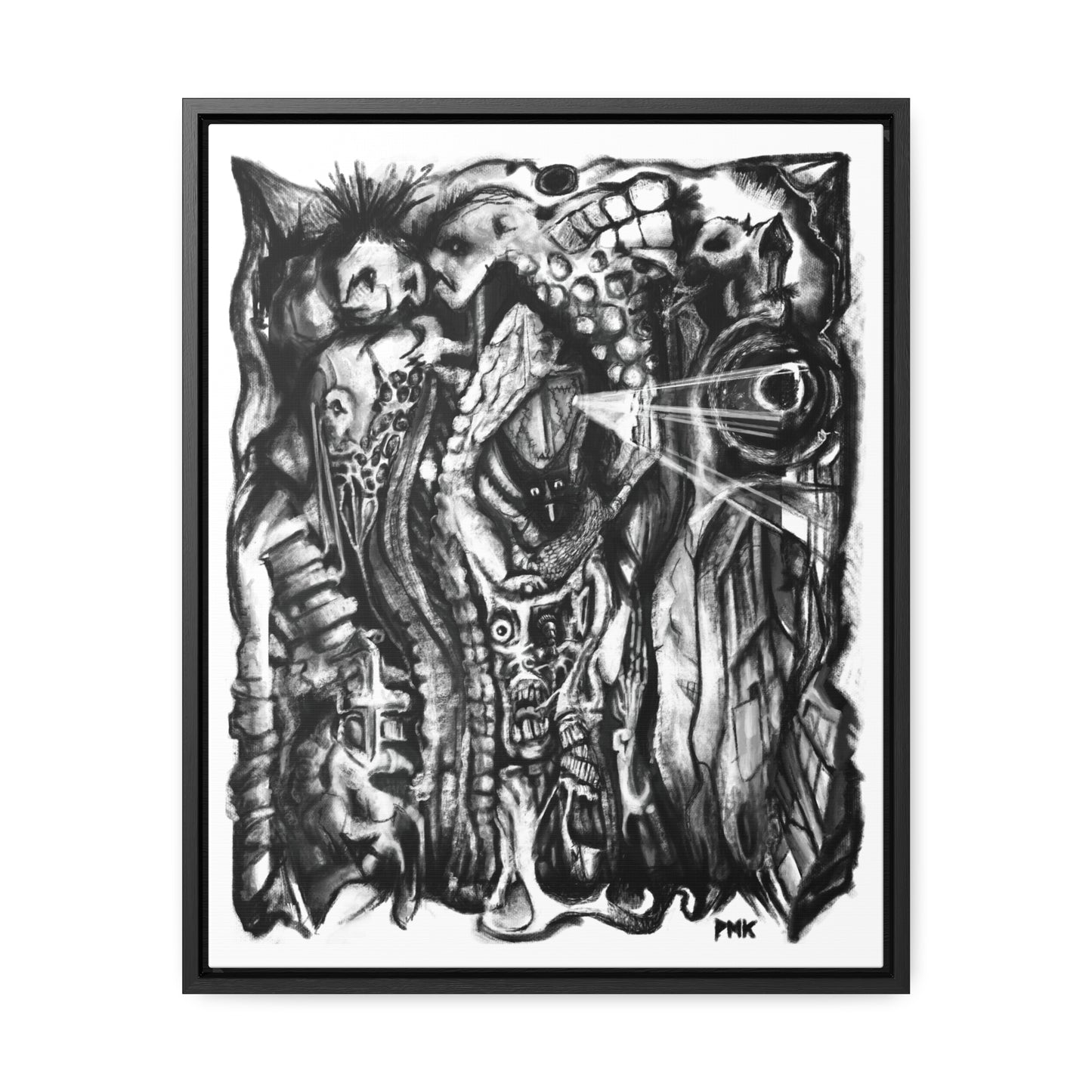 Enmeshment Ritual Framed Gallery Canvas Wrap