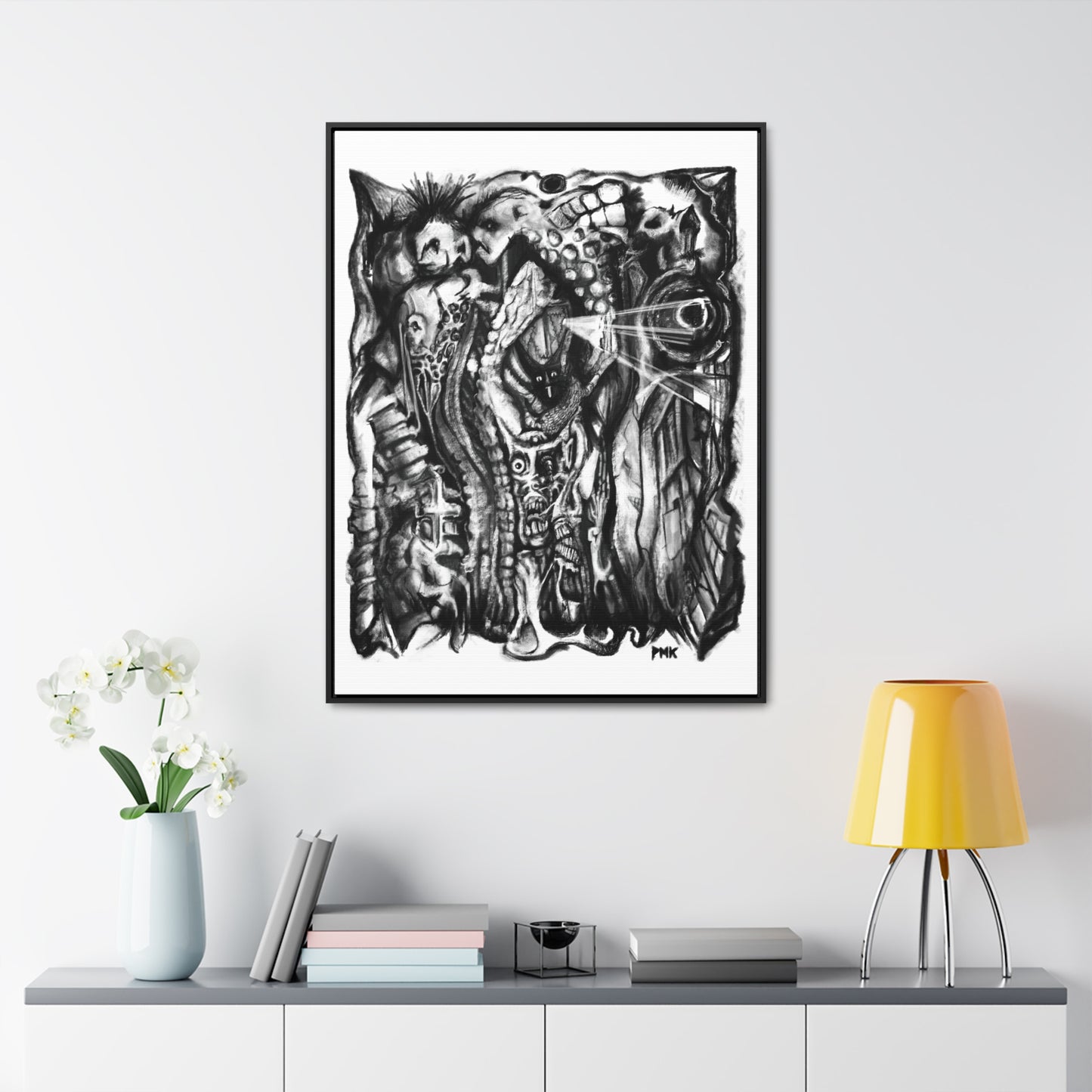 Enmeshment Ritual Framed Gallery Canvas Wrap