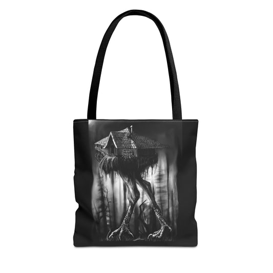 Baba Yagas Cabin Tote Bag
