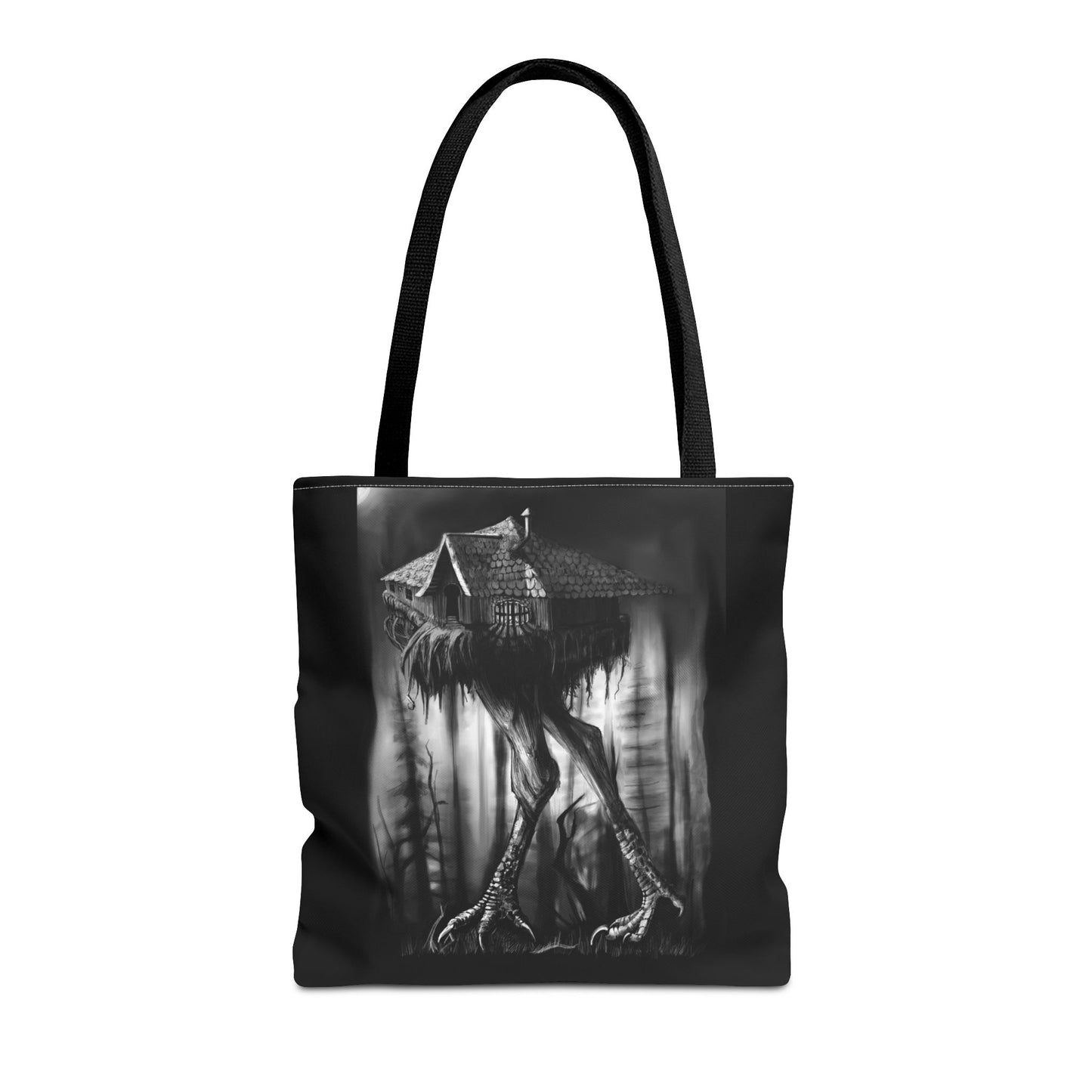 Baba Yagas Cabin Tote Bag