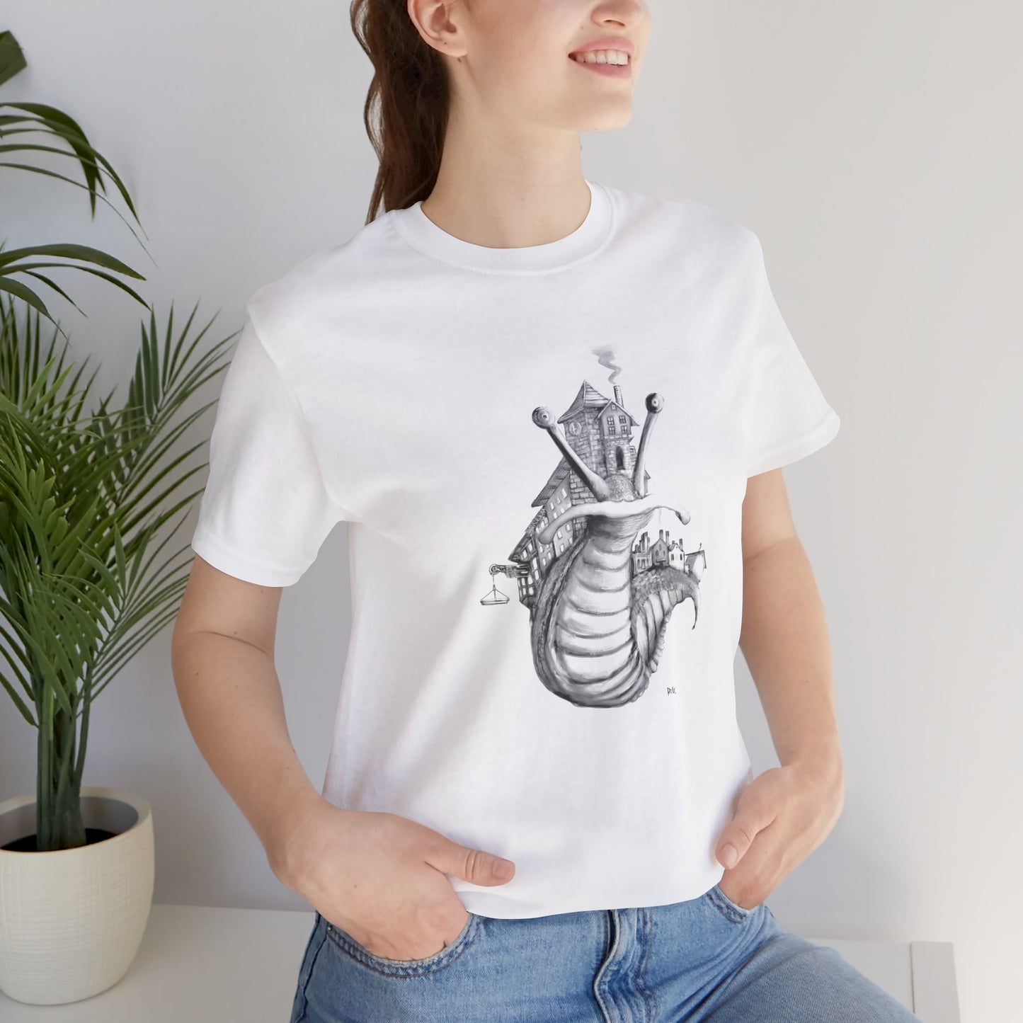 Snail Town Unisex Jersey Short Sleeve Tee