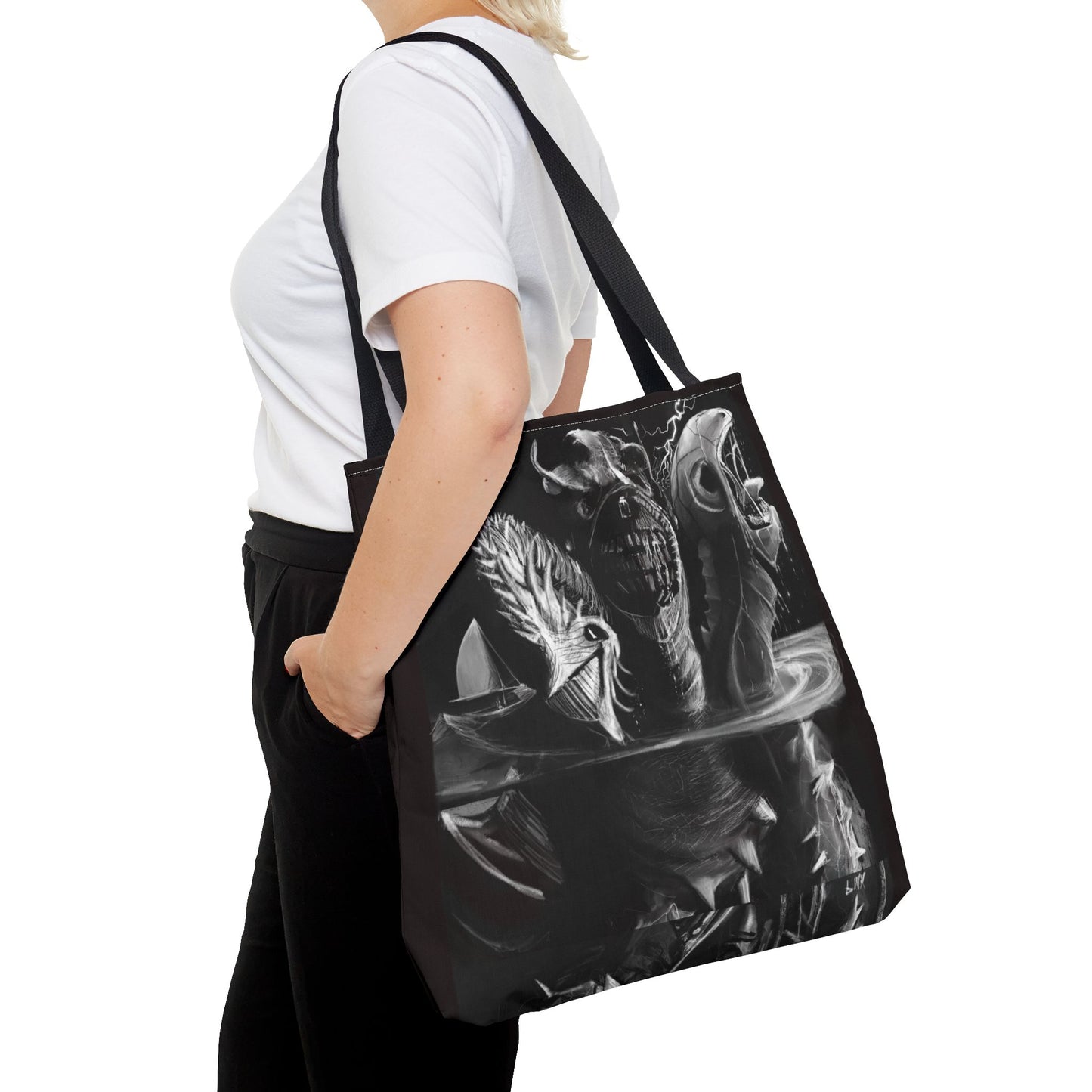 Deep Water Horror Tote Bag