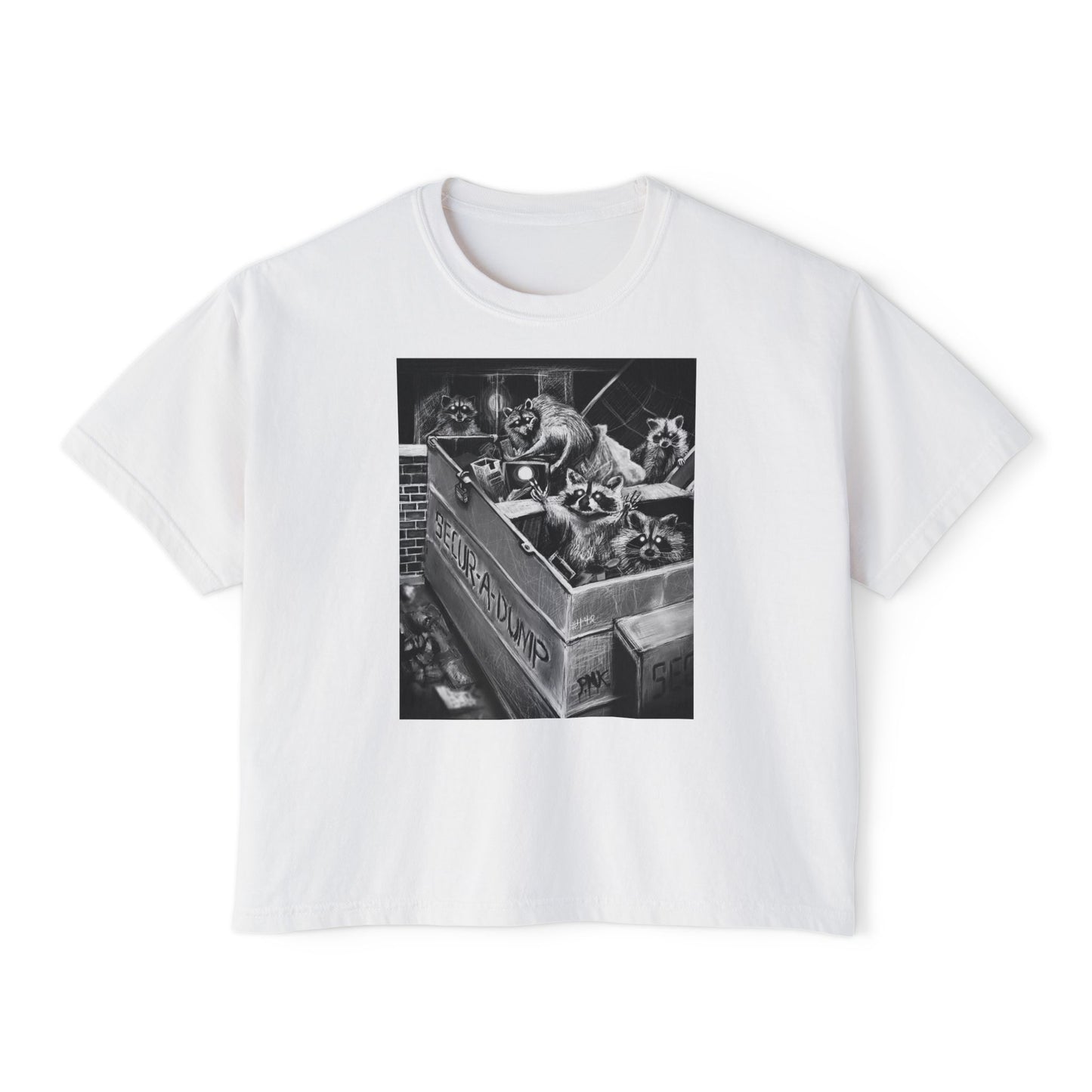 Caught! Women's Boxy Tee