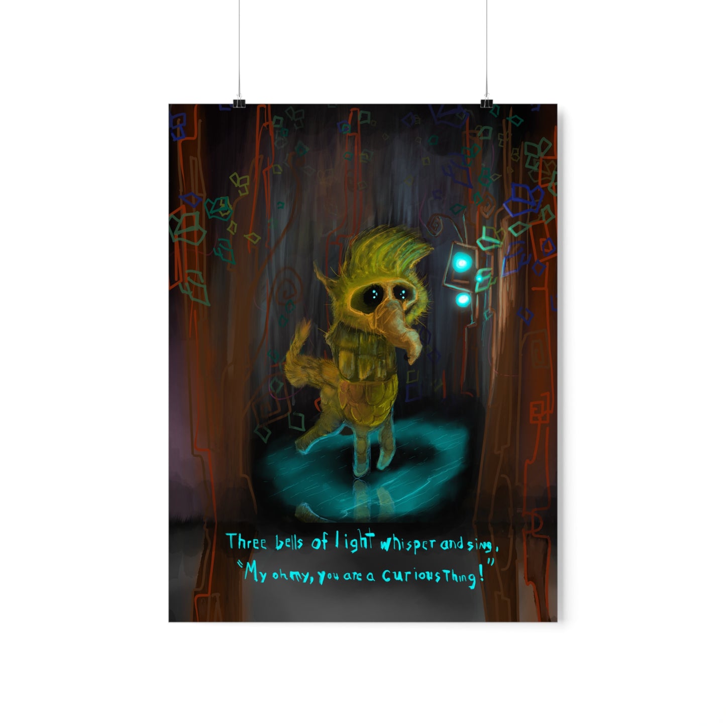 Storybook Page Premium Matte Vertical Poster