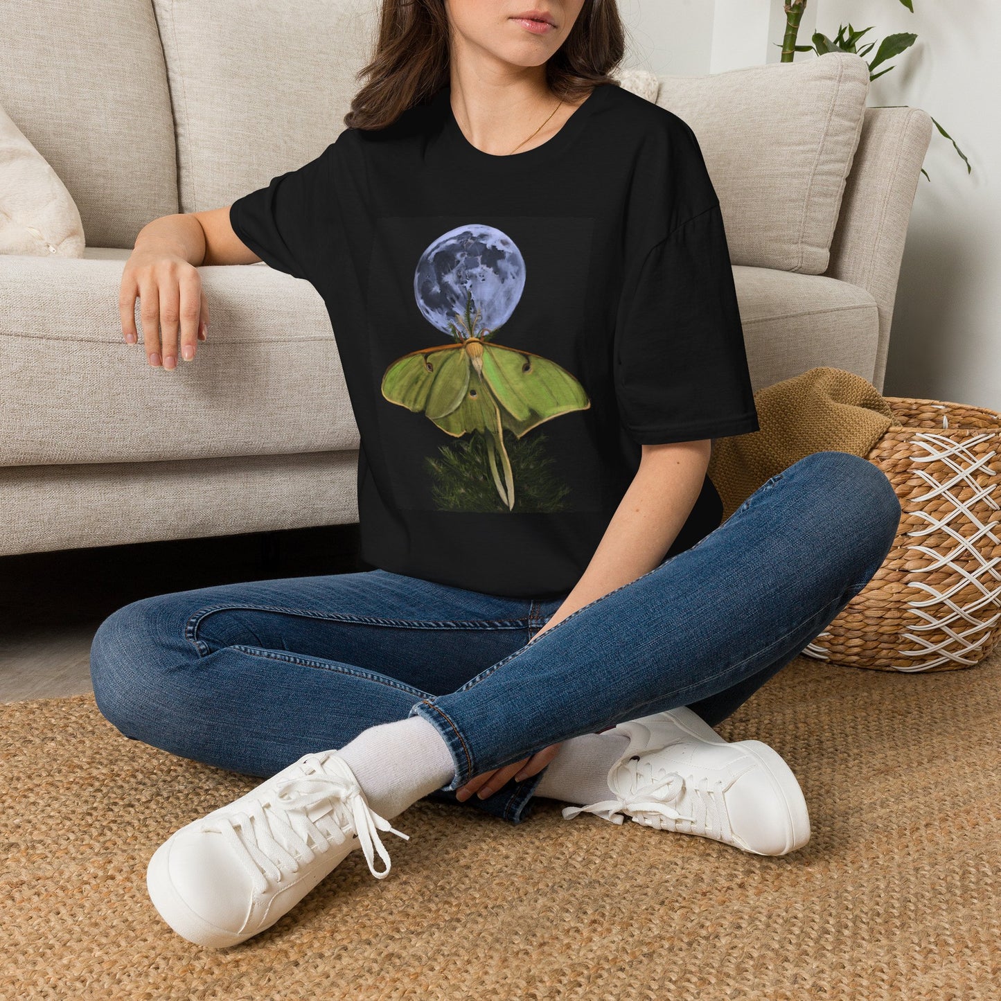 Luna Moth Unisex Softstyle T-Shirt
