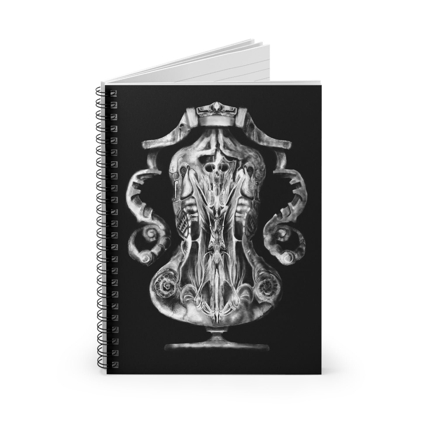The Urn of the Spiteful Civilization Spiral Notebook - Ruled Line