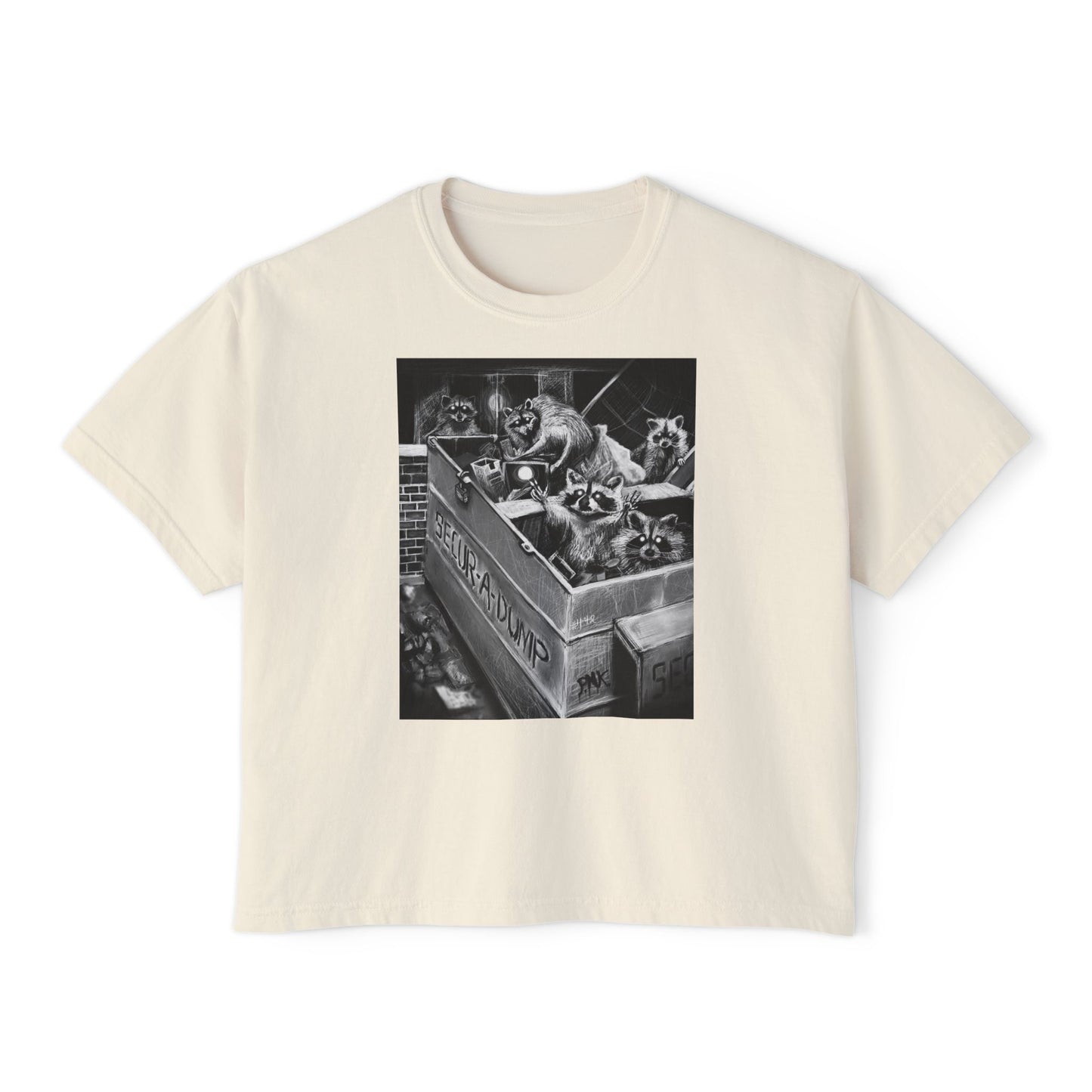 Caught! Women's Boxy Tee