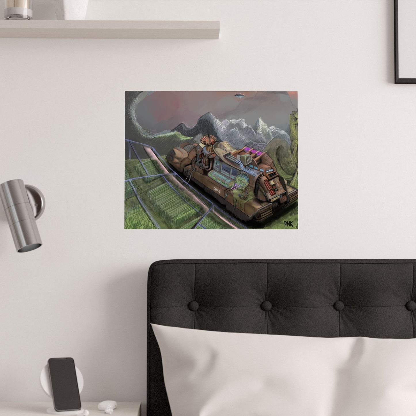 Cavy 1 Mobile Colony Center Satin Posters (210gsm)