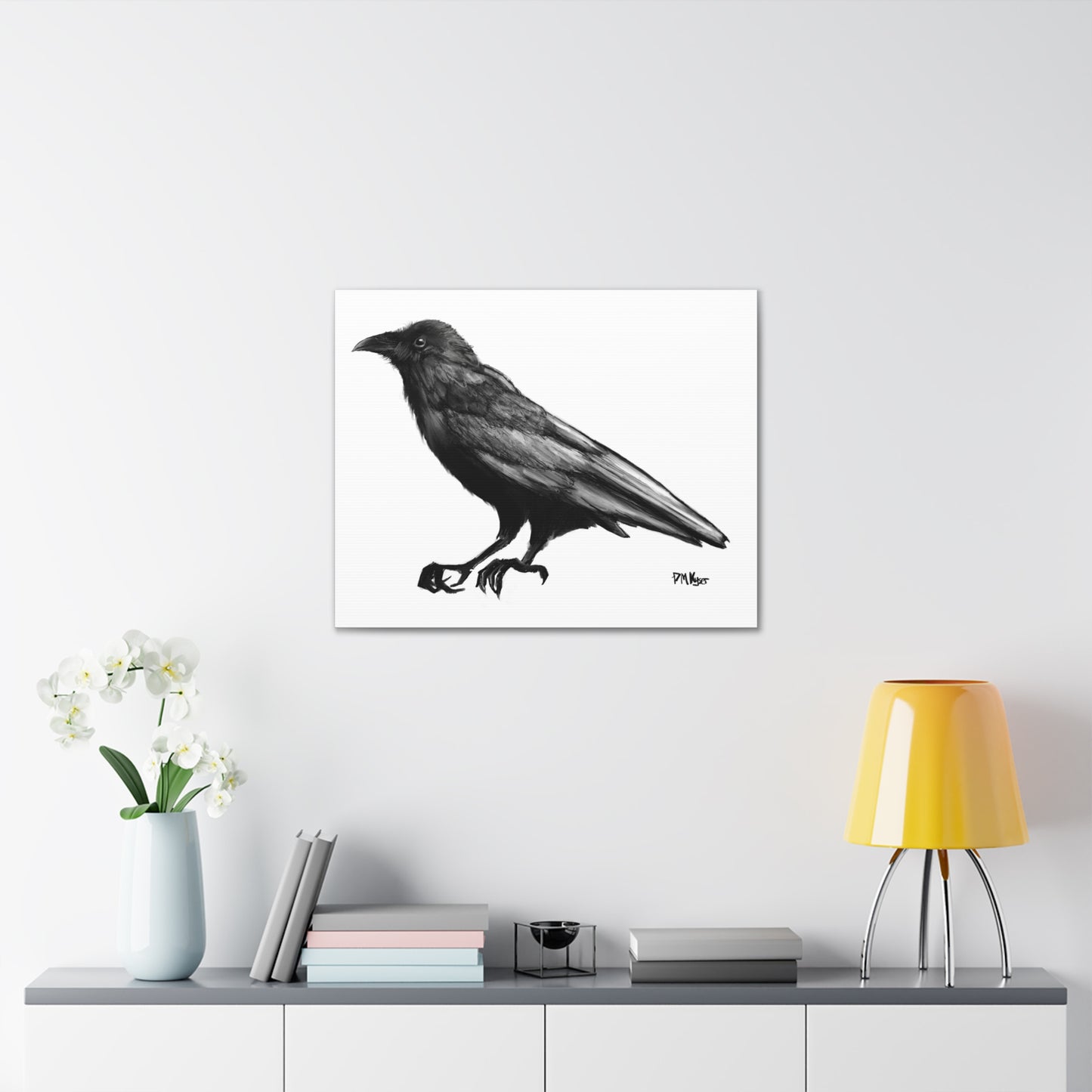 Raven Canvas Gallery Wrap