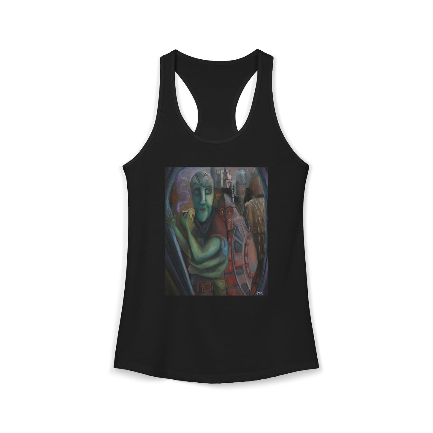 Smoke Break Women's Ideal Racerback Tank