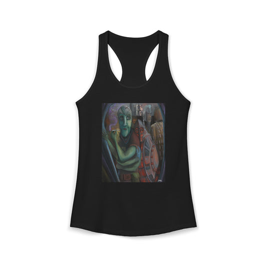Smoke Break Women's Ideal Racerback Tank