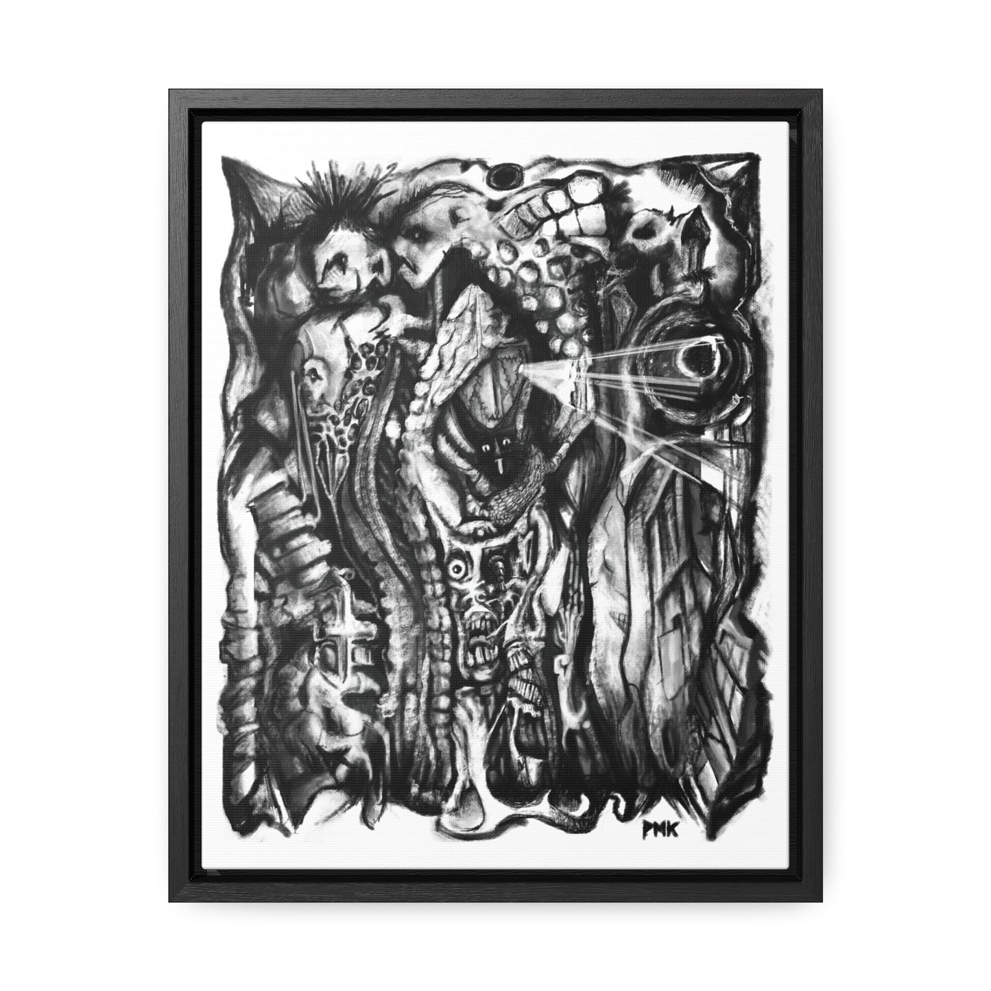 Enmeshment Ritual Framed Gallery Canvas Wrap