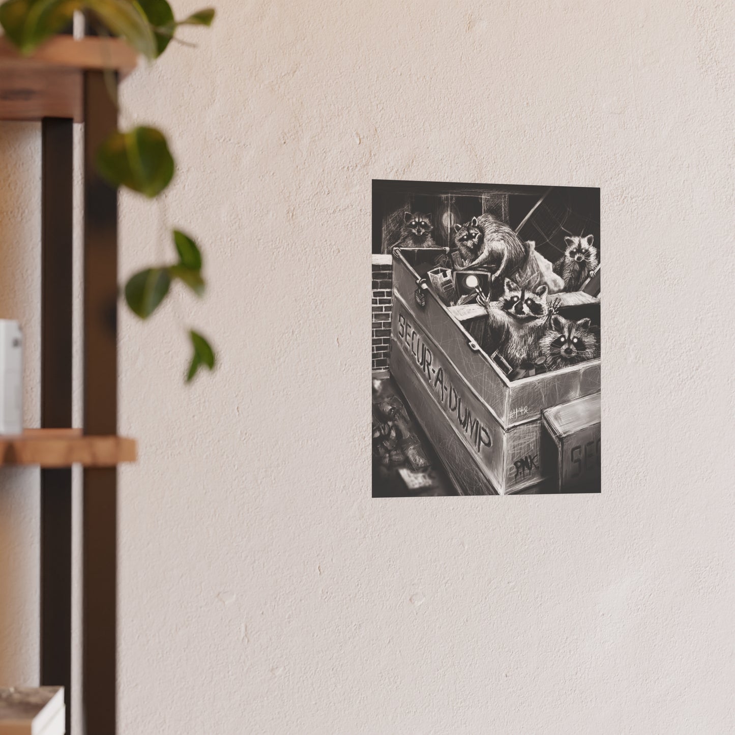 Caught! Satin and Archival Matte Posters