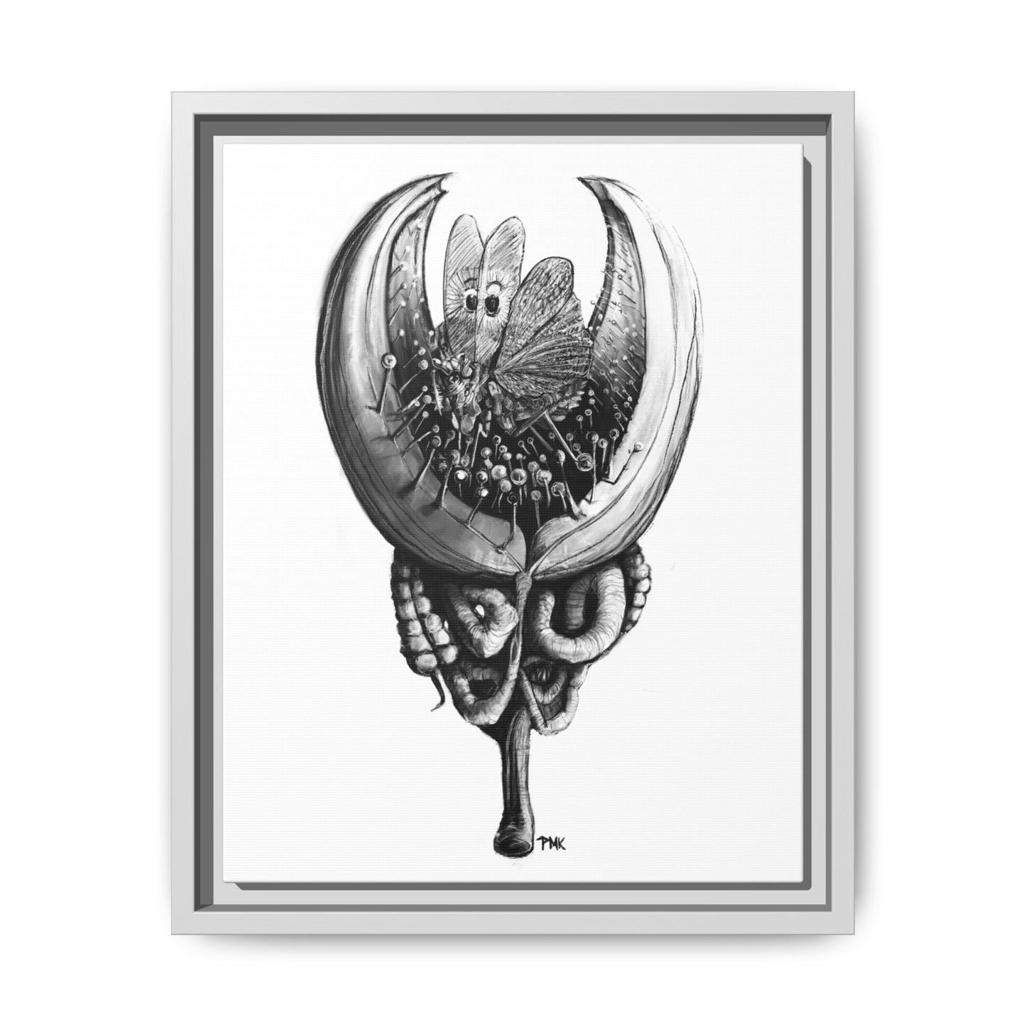 Trophy Kill Matte Canvas, Framed (Multi-color)