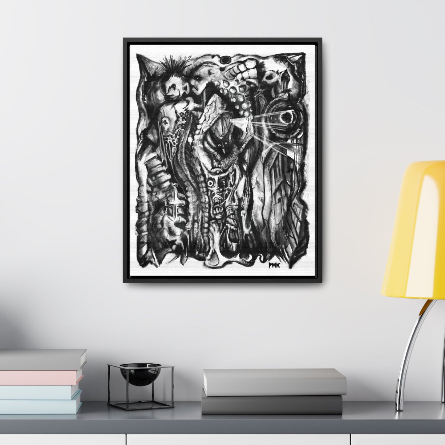 Enmeshment Ritual Framed Gallery Canvas Wrap