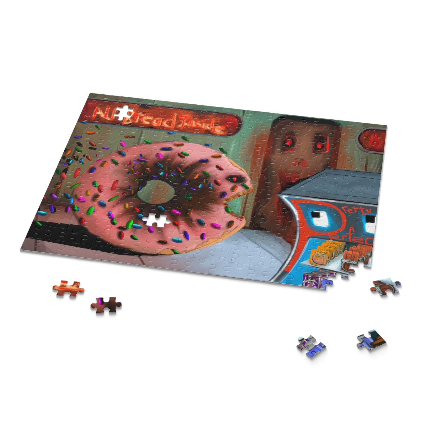 Baaad Donut! Puzzle (120, 252, 500-Piece)