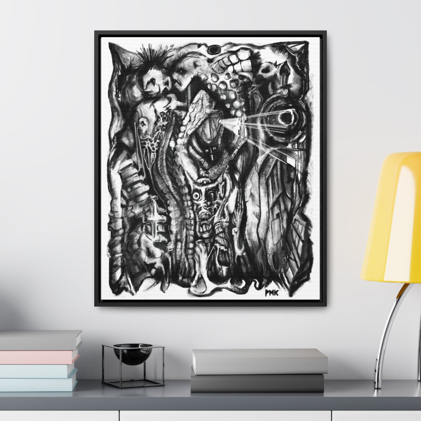 Enmeshment Ritual Framed Gallery Canvas Wrap