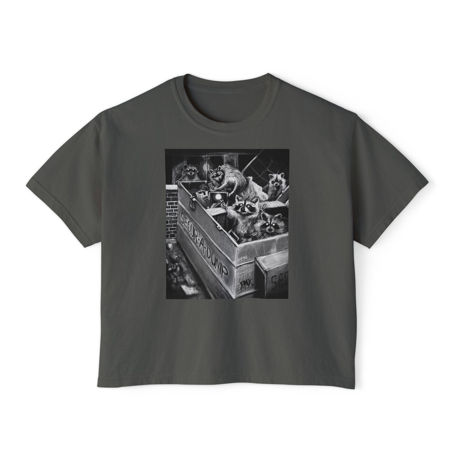 Caught! Women's Boxy Tee