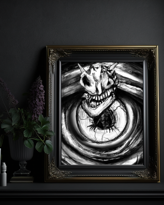 Devil In Your Eye Art Print