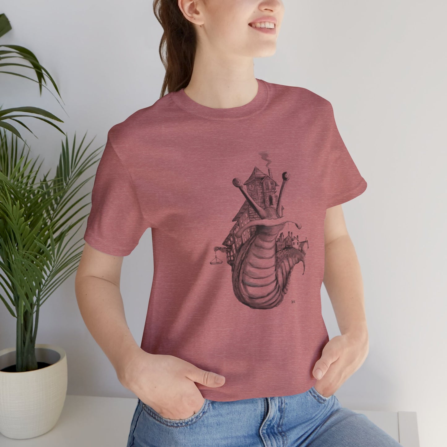 Snail Town Unisex Jersey Short Sleeve Tee