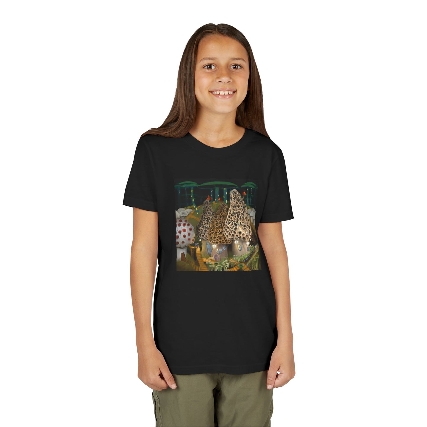 Mushroom City Youth Short Sleeve Tee