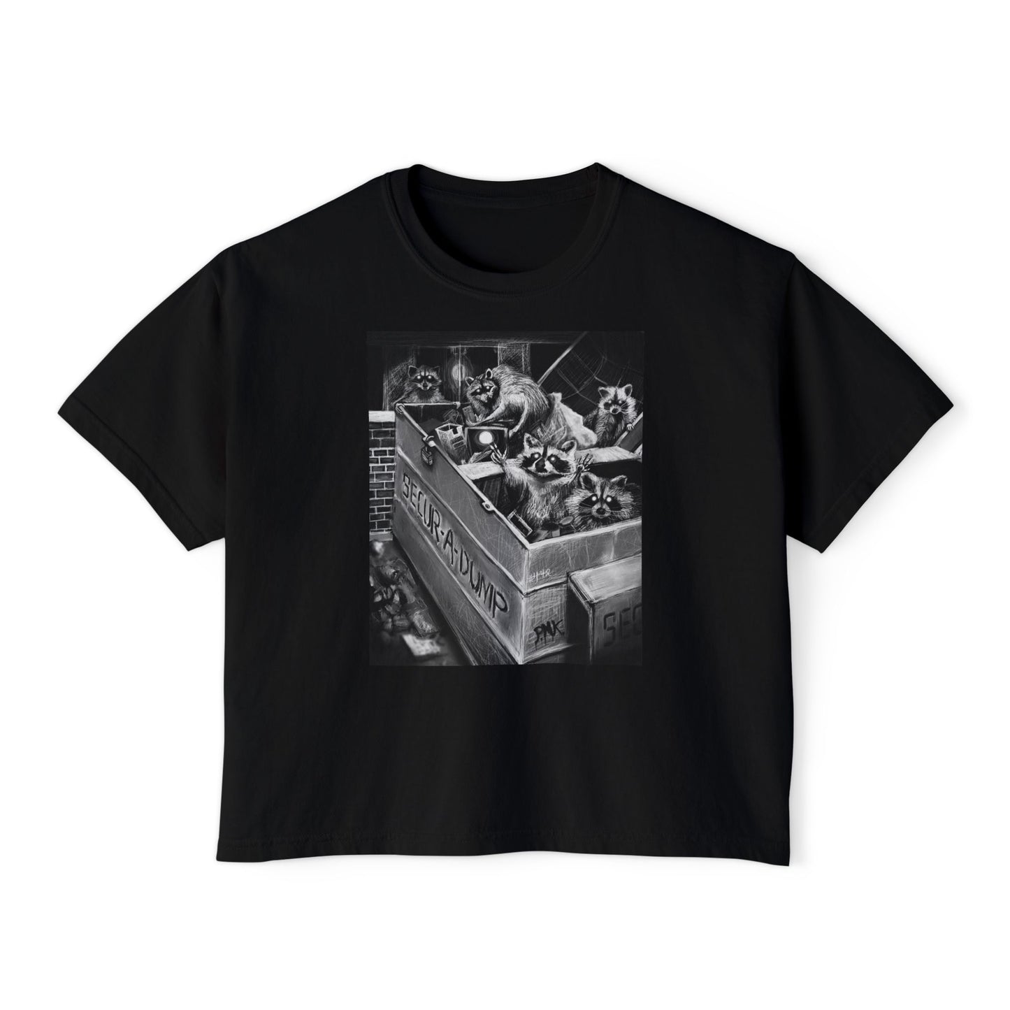 Caught! Women's Boxy Tee