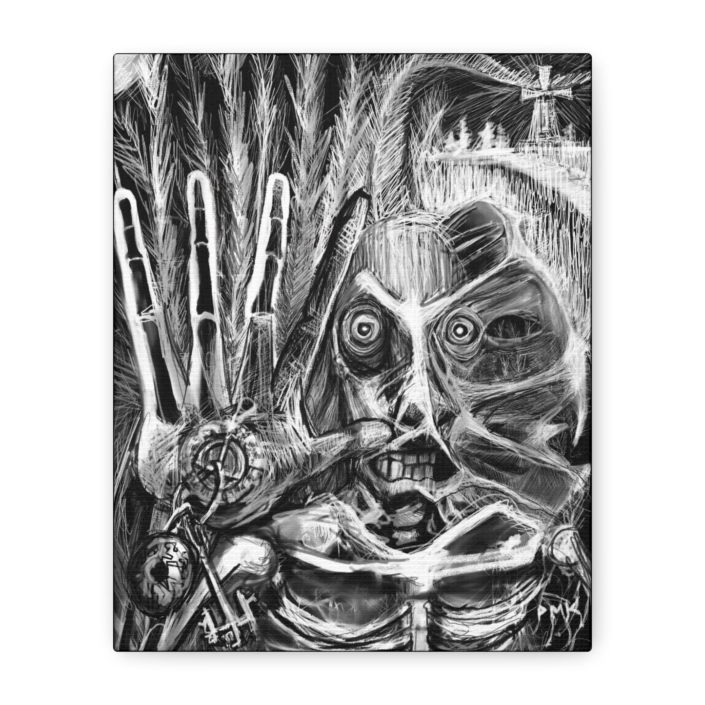 Dead Harvest Matte Canvas, Stretched, 1.25"