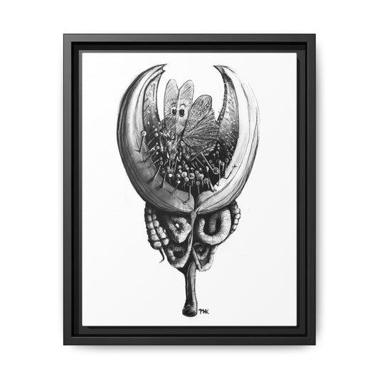 Trophy Kill Matte Canvas, Framed (Multi-color)