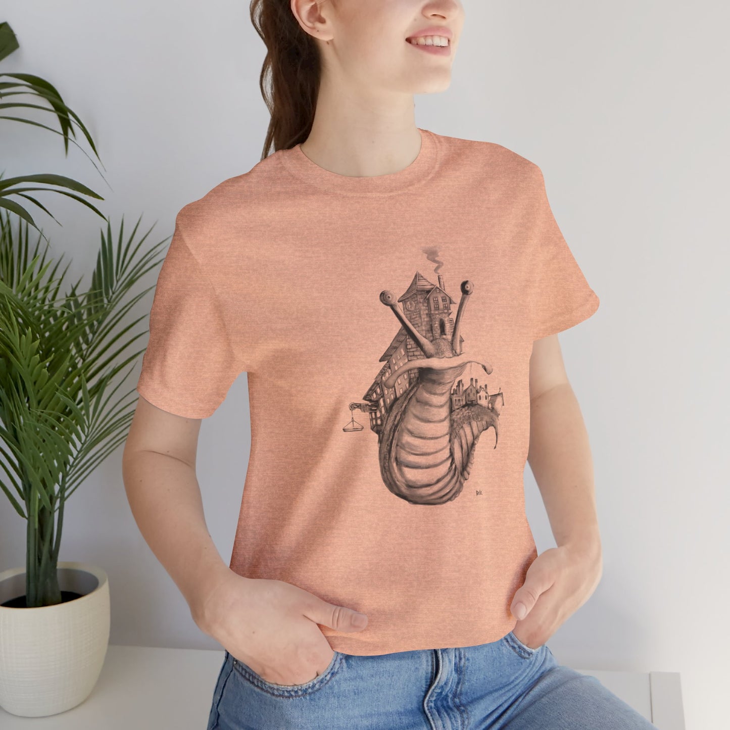 Snail Town Unisex Jersey Short Sleeve Tee