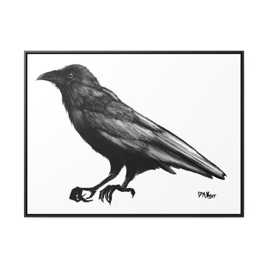 Raven Gallery Canvas Wrap, Horizontal Frame