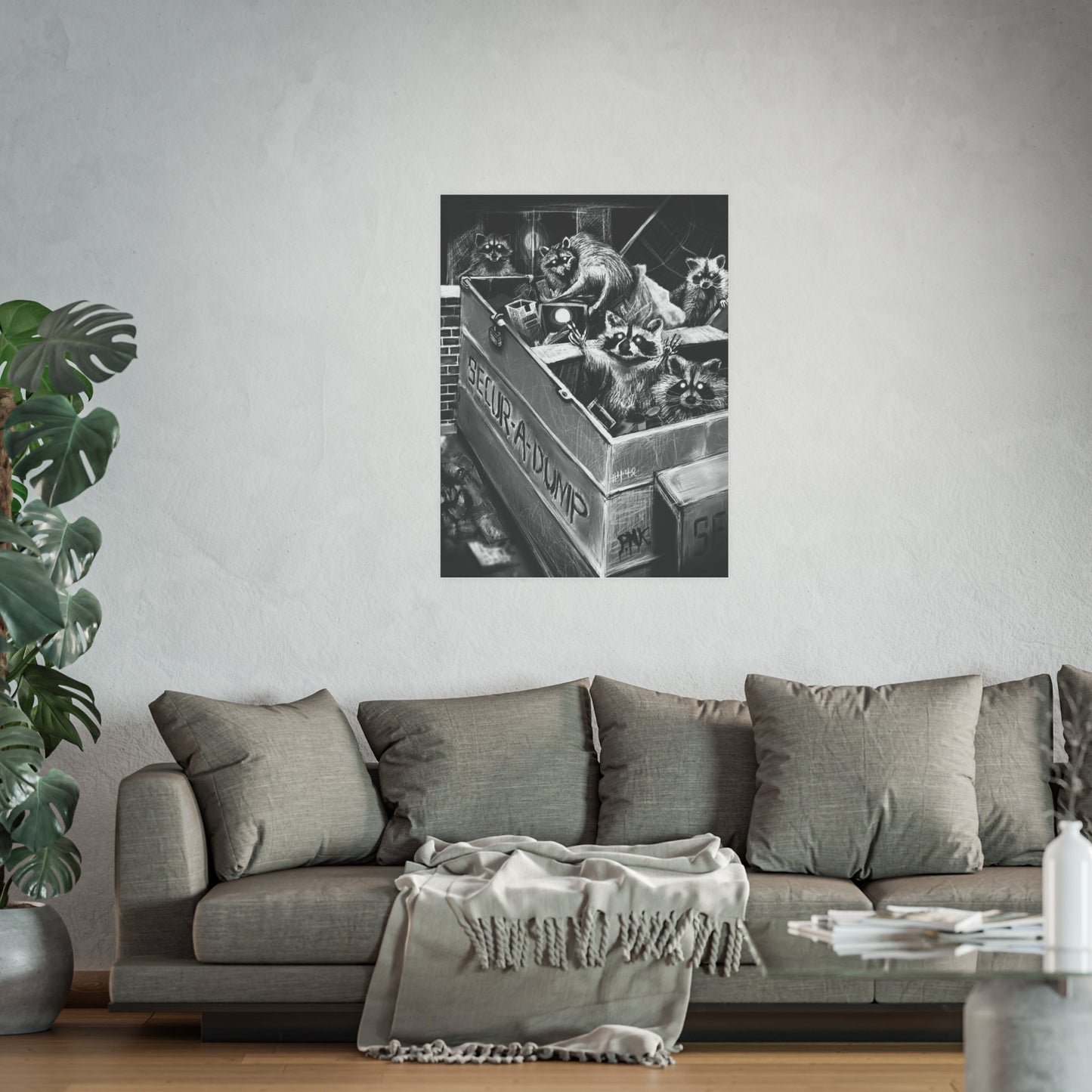 Caught! Satin and Archival Matte Posters