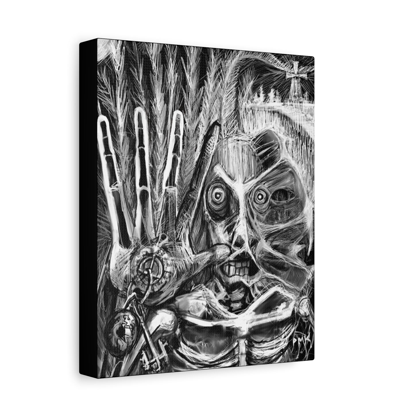 Dead Harvest Matte Canvas, Stretched, 1.25"