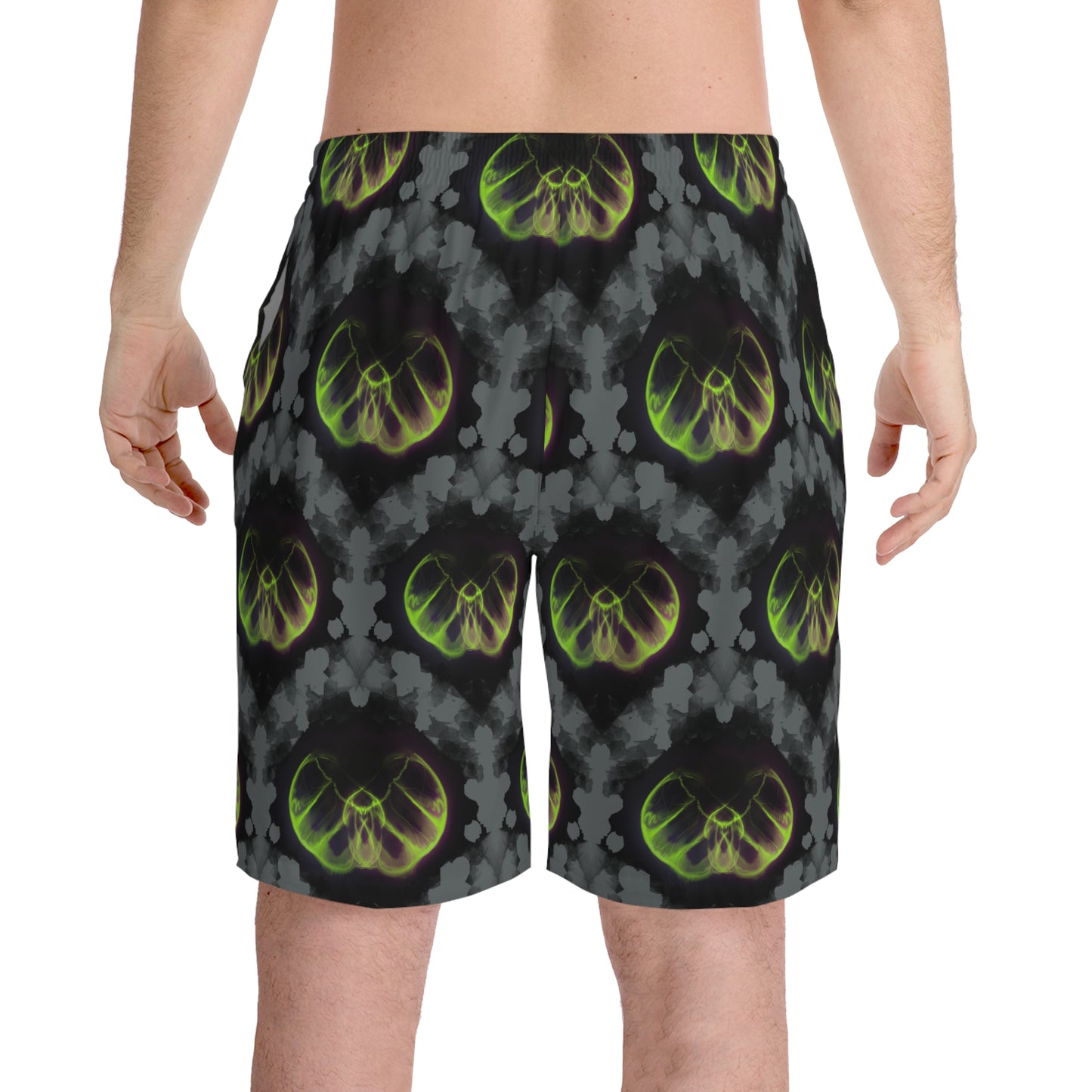 Phantasm Men's Elastic Beach Shorts