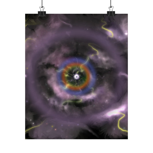 Eye of the Nebula Premium Matte Vertical Poster