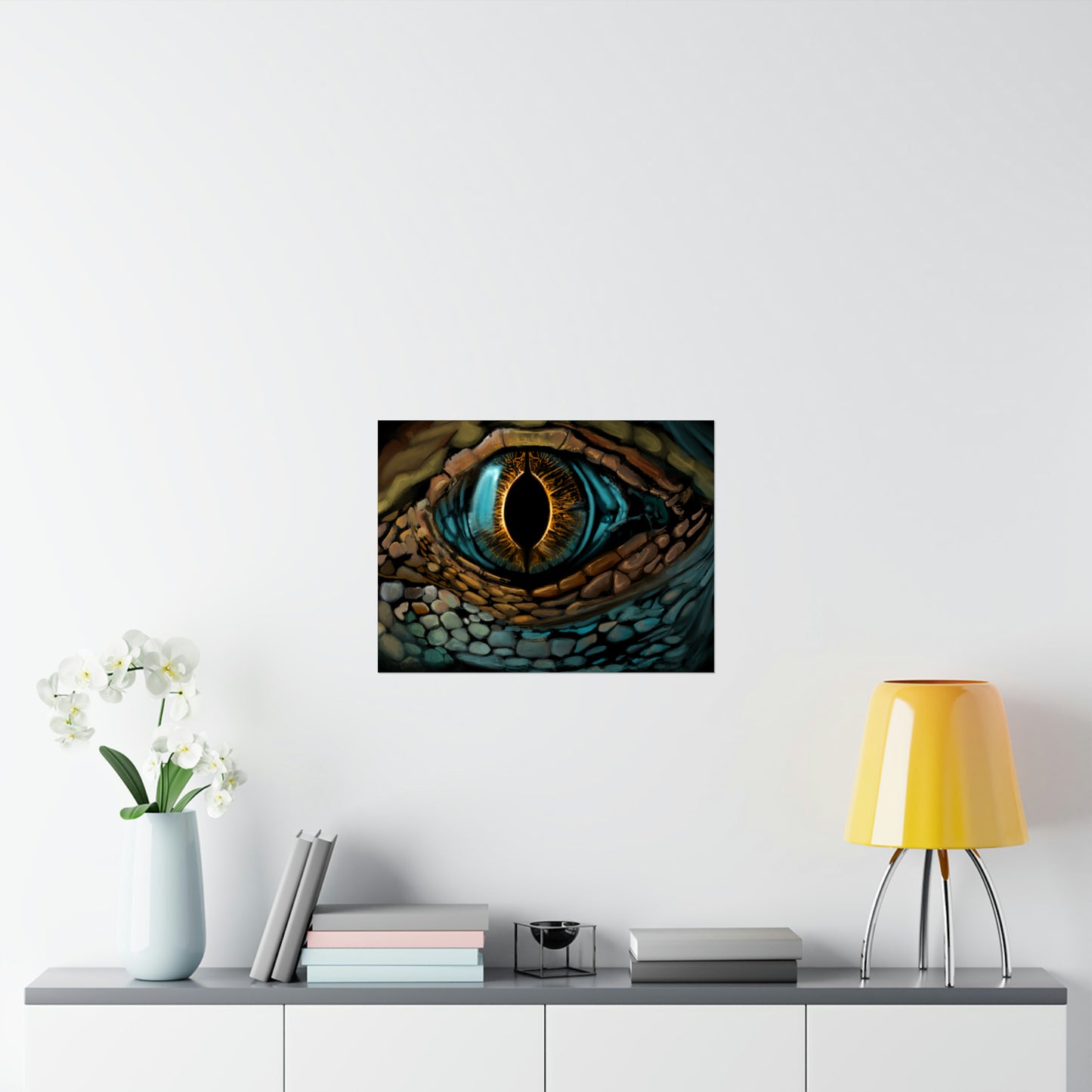 Ancient Eye Matte Horizontal Poster