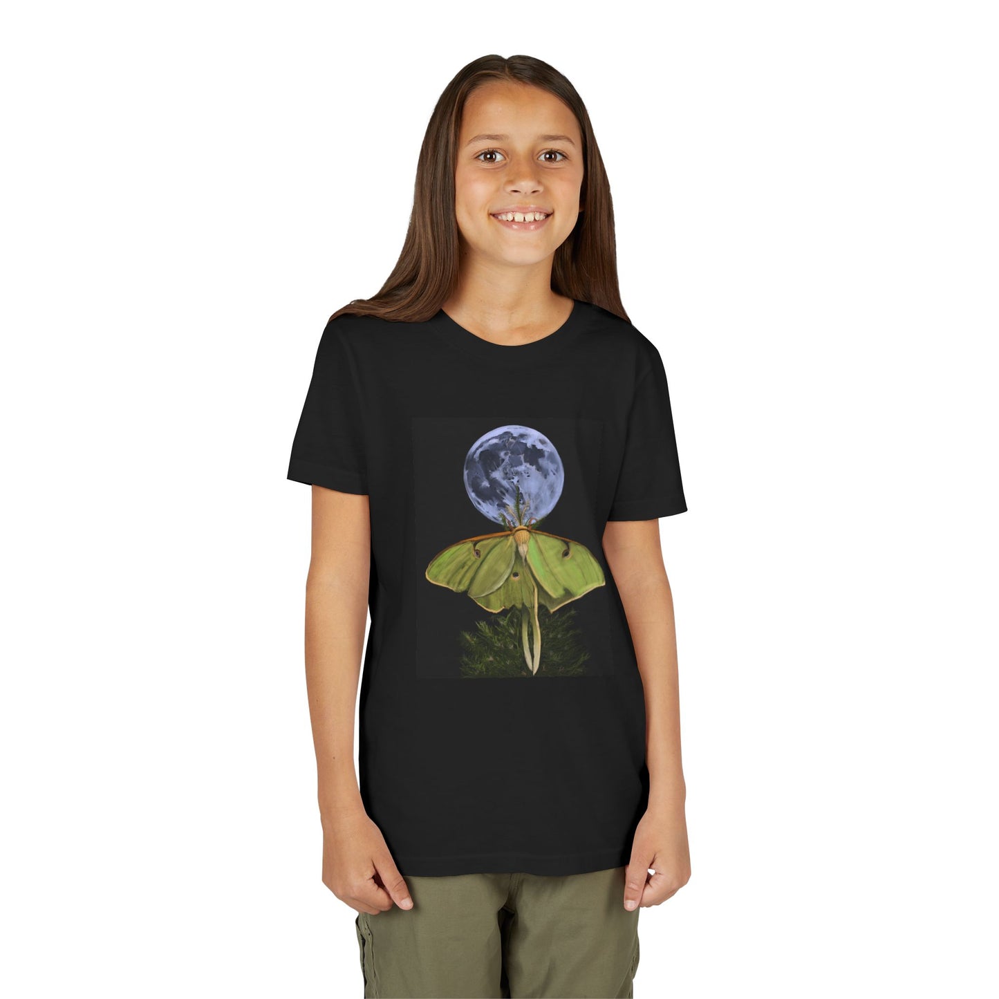 Luna Moth Youth Short Sleeve Tee