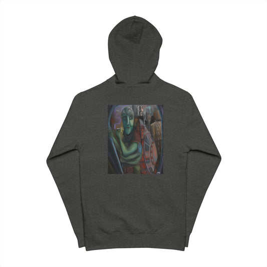 Smoke Break Unisex Fleece Zip Up Hoodie