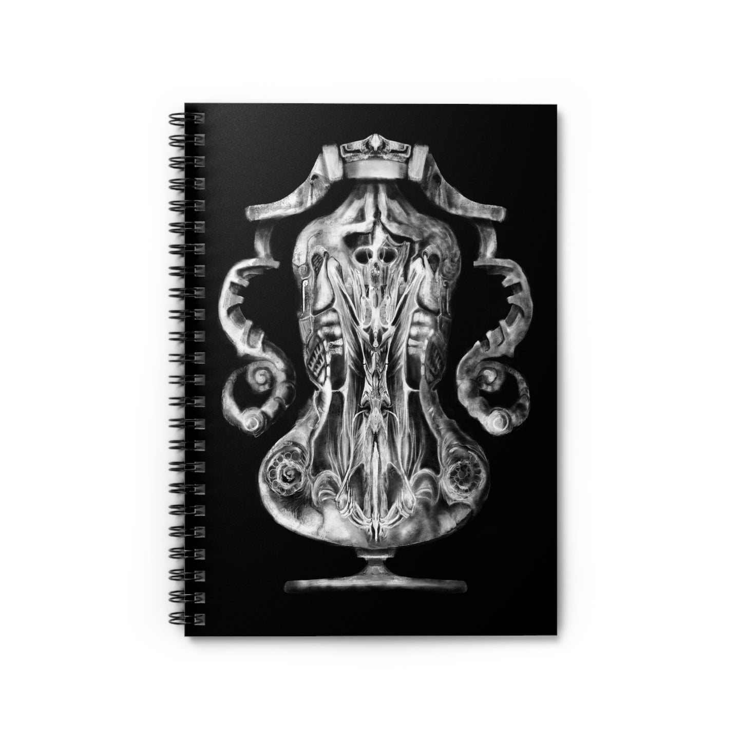 The Urn of the Spiteful Civilization Spiral Notebook - Ruled Line
