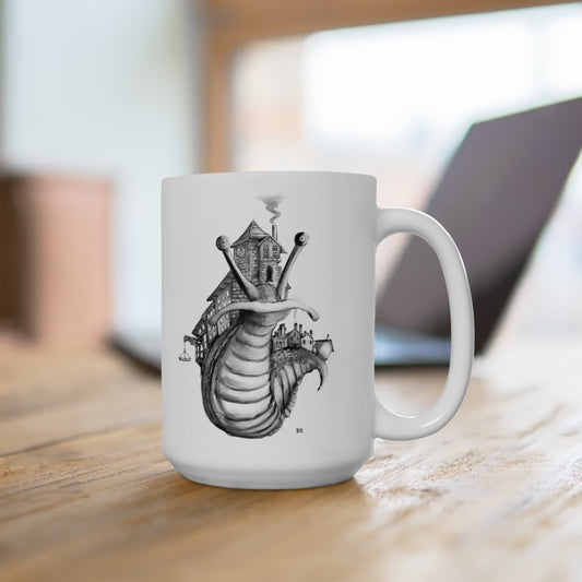 Snail Town Ceramic Mug