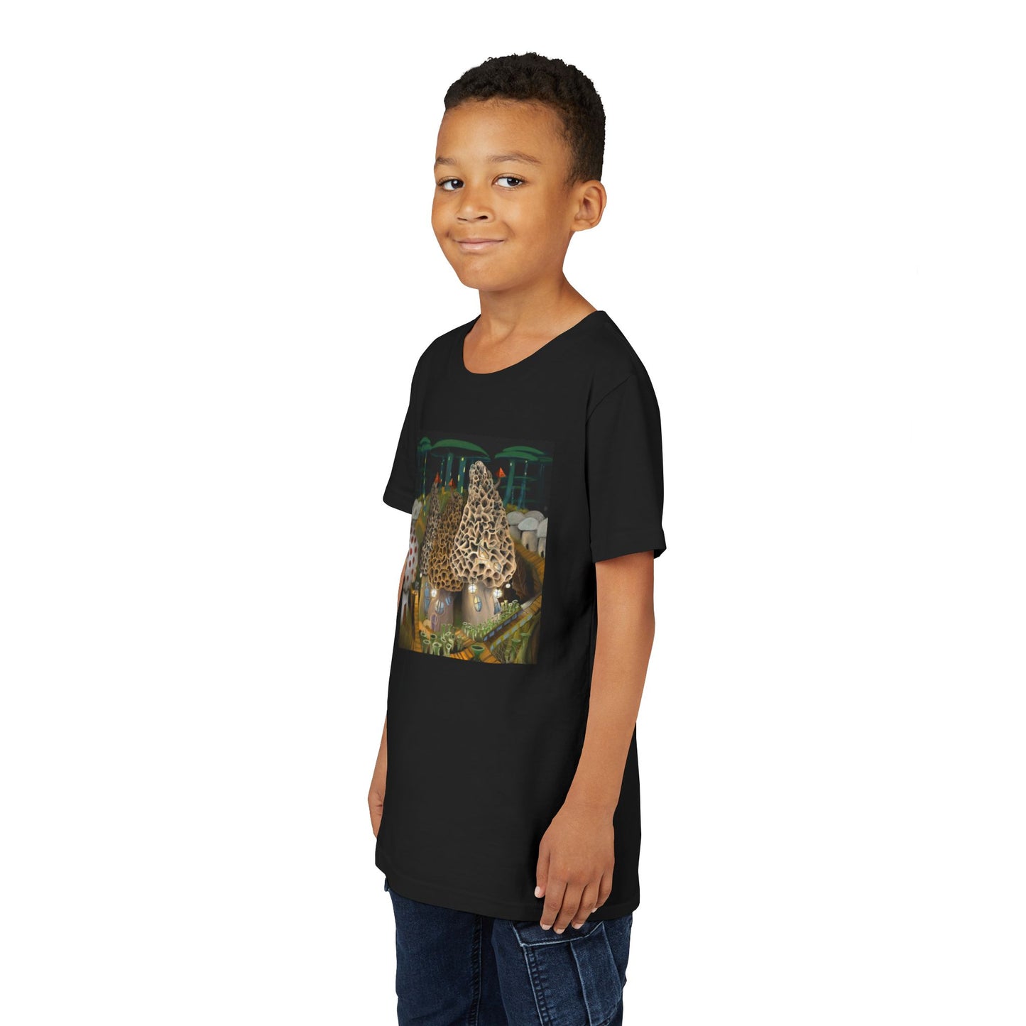 Mushroom City Youth Short Sleeve Tee