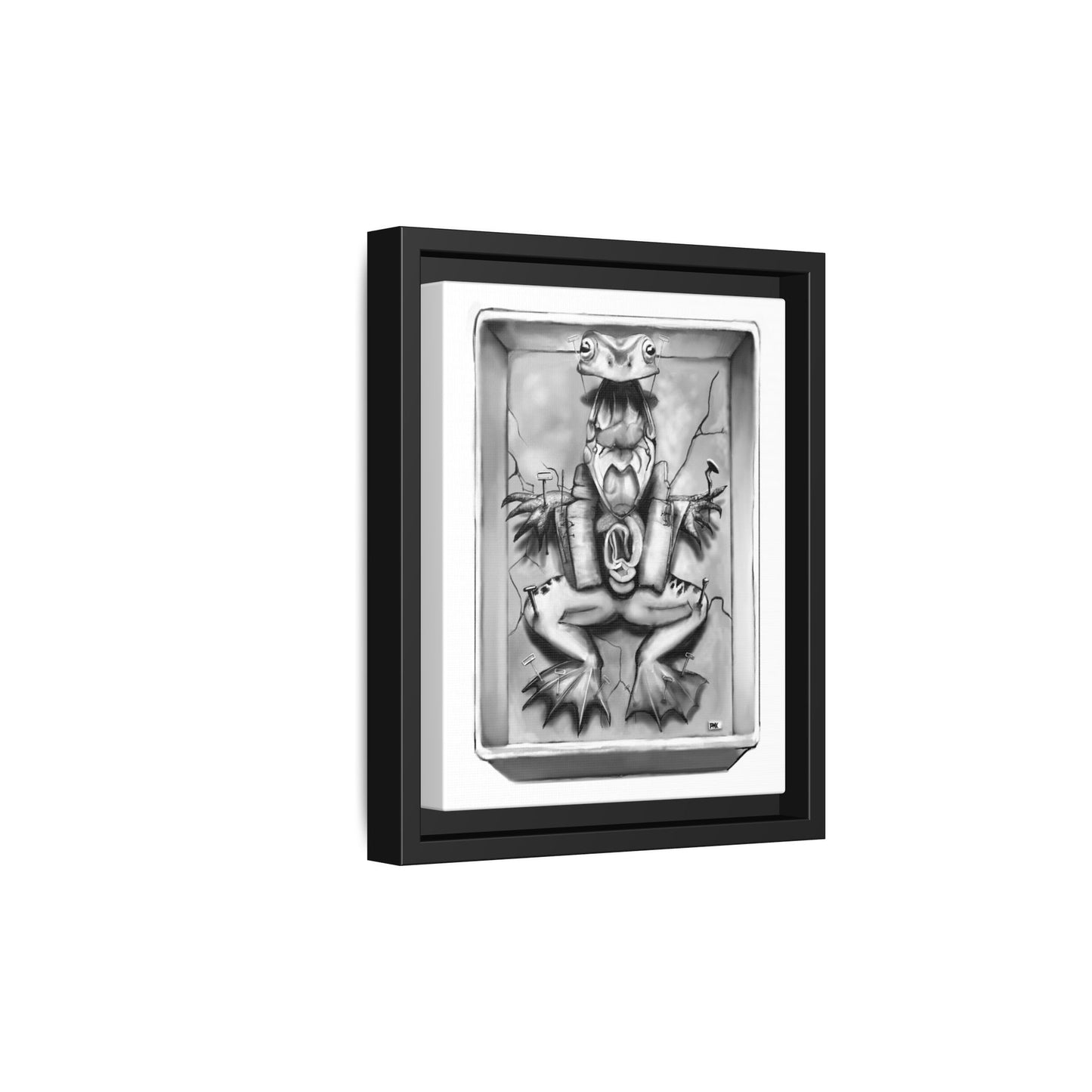 Bloodless Matte Canvas, Framed (Multi-color)