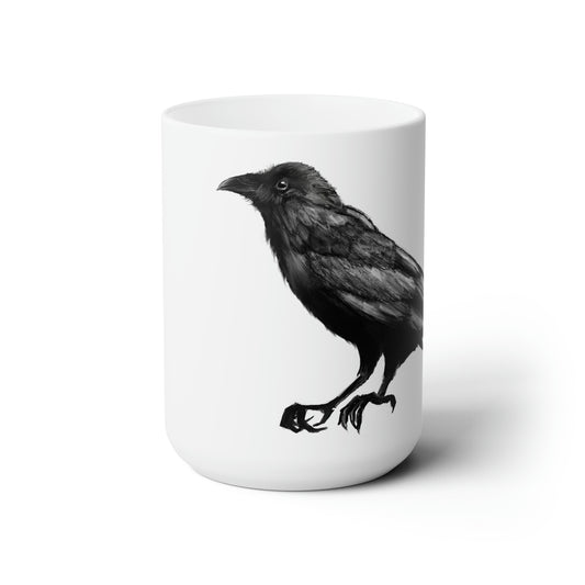 Raven Ceramic Mug 15oz