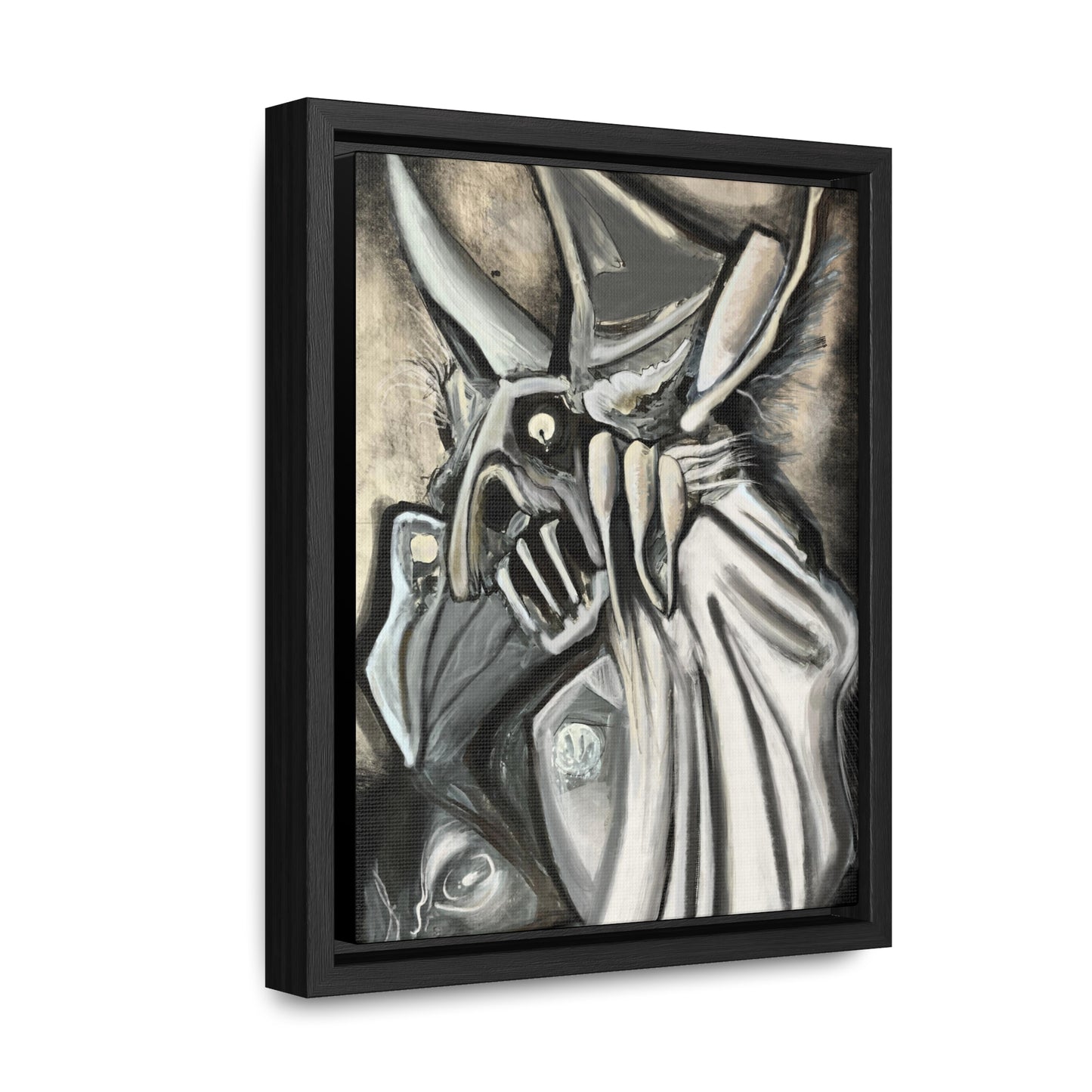 Terrified Gallery Canvas Wraps, Vertical Frame