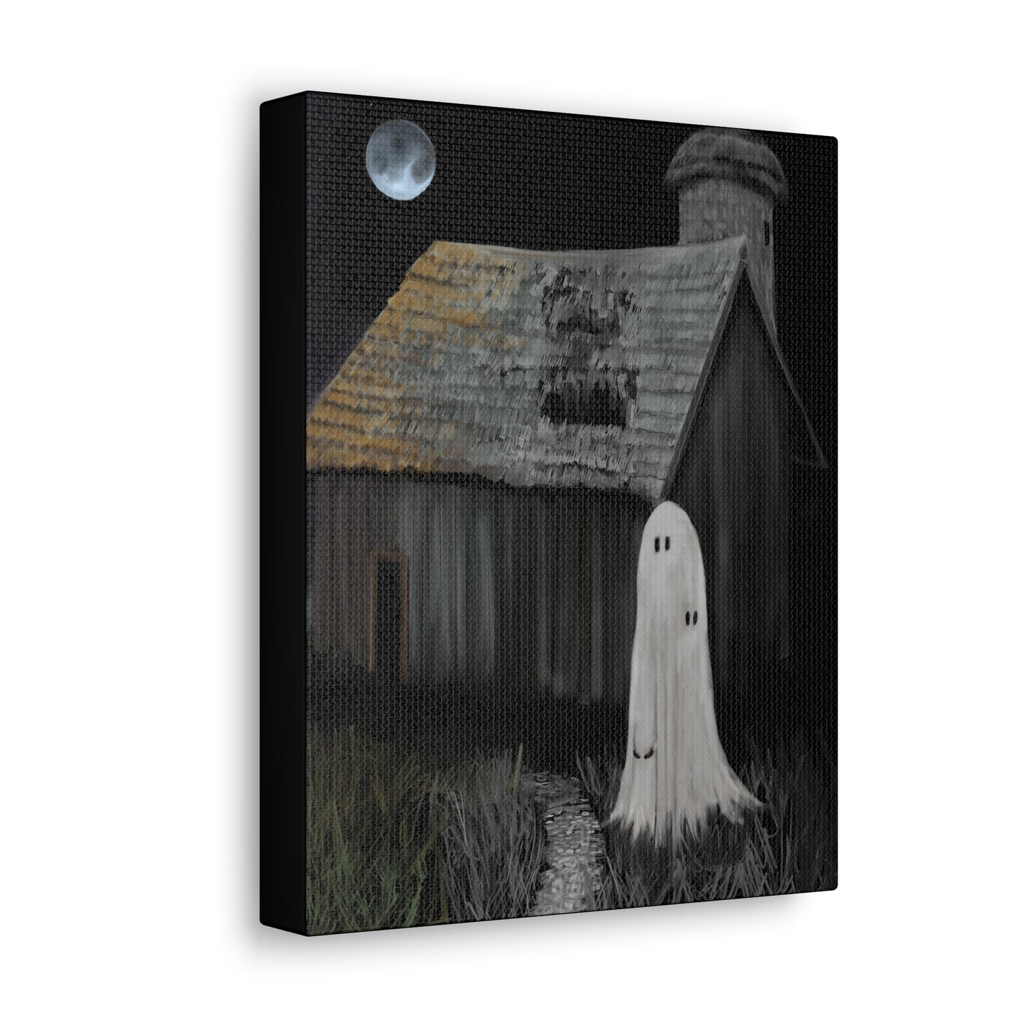 Haunted Barn Canvas Gallery Wrap